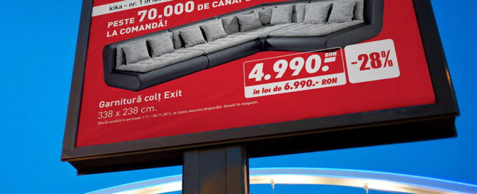 Oferim o gamă largă de modele de bannere publicitare pentru a ne asigura că avem ceva potrivit pentru fiecare client. Fie că aveți nevoie de un banner pentru un eveniment special, o campanie de marketing sau pentru a promova un nou produs, avem experiența și creativitatea necesare pentru a vă ajuta să vă atingeți obiectivele.